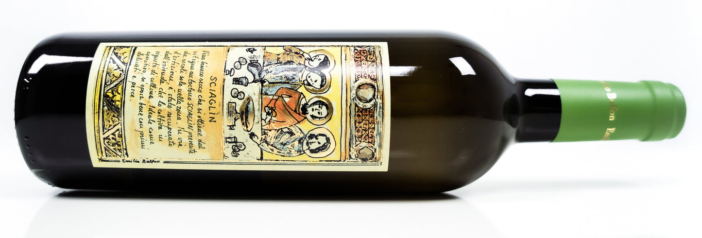 Witte wijn Sciaglin Bulfon Friuli